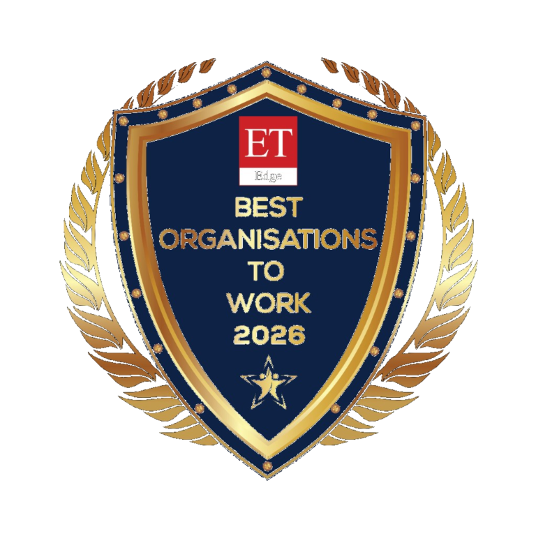 ET Edge – Best Organisations to Work 2026 award badge for CloudExtel